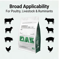 Additifs alimentaires pour animaux améliorant les performances d'élevage multi-espèces, additifs pour l'agriculture animale et avicole dégradant les mycotoxines