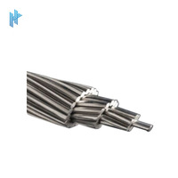 Câble d'alimentation à conducteur nu AAAC, câble électrique à conducteur en alliage d'aluminium