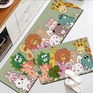 Diseño personalizado Logo decoración del hogar respetuoso con el medio ambiente sala de estar alfombra antideslizante Tailorable <span class=keywords><strong>Ruggable</strong></span> alfombras portátiles - Product Image 3