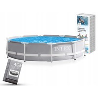 Piscina Inflable Interior con Marco de Acero de 28206, 10' X 30" (350*350*76cm), para Uso Familiar