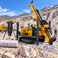 Plateforme de forage d'exploration RC de 350 m, foreuse à circulation inversée pour l'échantillonnage de minerais de lithium dans les roches dures