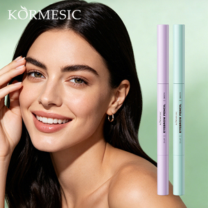 Lápiz de Cejas de Doble Punta KORMESIC de Marca Privada, 0.3g, Sedoso y Suave, Herramienta de Maquillaje para Definir Cejas Naturalmente - Product Image 1