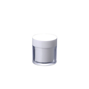 Cuidado DE LA PIEL <span class=keywords><strong>Crema</strong></span> facial pequeña Bálsamo labial vacío Plástico Doble pared Cosmético <span class=keywords><strong>Crema</strong></span> Tarro Botella Set con tapa - Product Image 5