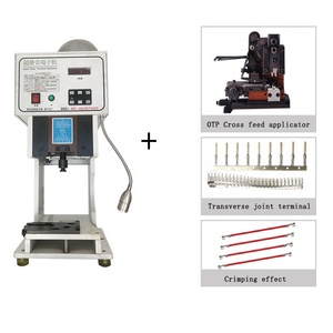 1.5t câm thiết bị đầu cuối Uốn Tóc bồng máy chất lượng tốt nối đất thiết bị đầu cuối máy ép bán tự động Molex JST thiết bị đầu cuối crimper - Product Image 5