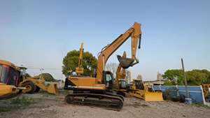 Alta calidad barato usado Original Corea marca Hyundai 220LC excavadora sobre orugas motor diésel uso de construcción para la venta - Product Image 5