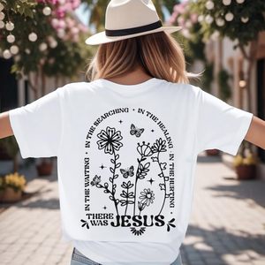FOXA Christian Jesus Shirt Women 100% Cotton Regular Fit Breathable Religious Faith Graphic <b>Tee</b> Boho Style T-Shirt - Product Image 4