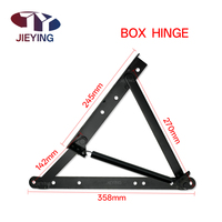 Mécanisme de lit escamotable pour canapé JIEYING, charnière à ressort triangulaire, quincaillerie de mobilier, support pliant en métal