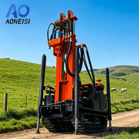 Foreuse hydraulique sur chenilles diesel de 260 m pour applications minières et aquifères