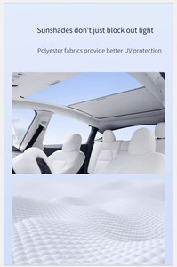Factory Wholesale High Quality Outlet <strong>Car</strong> Sunroof Curtain Tesla Model Y Sunroof Blind for Tesla - Product Image 6