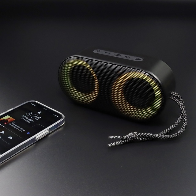 IPX6 Waterproof for SOS Function Portable JL Chip V5.0 Subwoofer Speaker for Computer & Mobile Phone