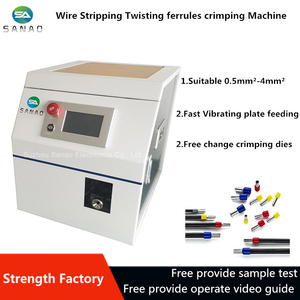 آلة العقص الطرفية الطويق الأوتوماتيكية ، أداة العقص الكهربائية عالية الدقة في نهاية الأسلاك-4mm ² - Product Image 2