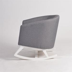 Mecedora reclinable modular de lujo y moderna, respetuosa con el medio ambiente, de madera maciza y tela para sala de estar u oficina en casa, muebles elegantes - Product Image 3