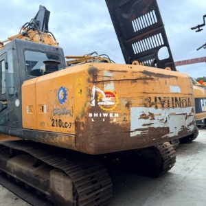 Mejor Calidad, Excelente Rendimiento, Excavadora Hyundai 210-7 Usada de Corea, Bajo Precio, Motor de Segunda Mano, Alta Potencia de Excavación - Product Image 6