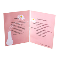 Carte de vœux musicale visuelle exquise en forme de dessin animé avec message audio enregistrable pour enfants, cadeau souvenir d'anniversaire