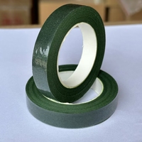 Grünes handgemachtes DIY-Klebeband für Blumen band Siebdruck-Blumen strümpfe einseitig zum Maskieren von Blumen herstellungs materialien