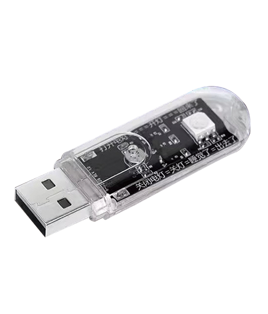 Artificial Intelligence AI Voice Night Light Smart USB AI Voice Control Color Light Creative Living Room Room Decoration Light