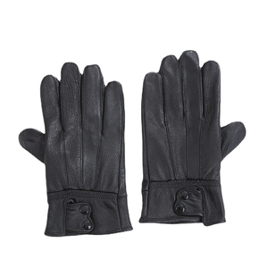 Guantes de Invierno para Hombre de Piel de Oveja, Forrados y Cálidos, Resistentes al Desgaste, para Ciclismo, Conducción, Actividades al Aire Libre, Casuales, Ecológicos y Transpirables - Product Image 1