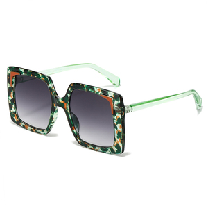 Stylish Classic Square <b>Sunglasses</b> UV400 Protection High Quality <b>Oversize</b> PC Gafas De Sol Purple Blue for Sun Party Street Sun - Product Image 5