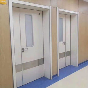 Porte d'entrée intérieure certifiée CE ignifuge Porte coupe-feu en acier de style moderne pour hôpitaux 1.5 heures de résistance au feu - Product Image 1