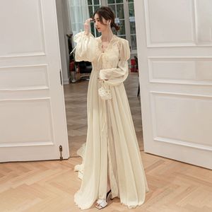 S7081F Venta caliente nuevos modelos convencionales de <span class=keywords><strong>Bella</strong></span> <span class=keywords><strong>Durmiente</strong></span> lujo Noble elegante Hada <span class=keywords><strong>Bella</strong></span> <span class=keywords><strong>Durmiente</strong></span> bata de boda - Product Image 3