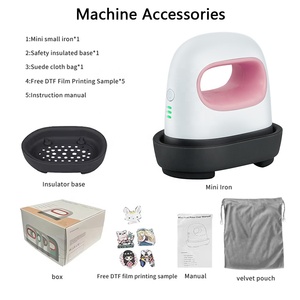 Venta caliente Mini máquina de prensa de calor fácil de operar máquina de sublimación eléctrica portátil de hierro de mano para <span class=keywords><strong>camisetas</strong></span> con logotipo - Product Image 3