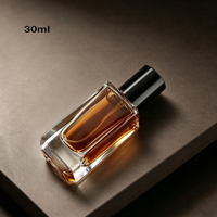 Nouvelle Bouteille de Parfum en Verre Transparent 10ml 15ml 20ml 25ml 30ml Mini Vaporisateur Portable Vide avec Pompe Sérigraphie