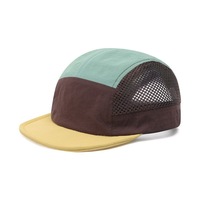 Gorra Deportiva de Nailon Ajustable de 5 Paneles, Impermeable, Transpirable, con Logotipo Personalizado en Relieve, Unisex, Informal, para Viajes al Aire Libre