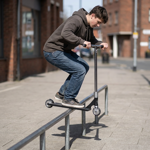<span class=keywords><strong>Trottinette</strong></span> de Stunt Professionnelle OEM pour Riders de Rue, Plateau Large en Aluminium de 5,7 pouces, Pince SCS, Guidon en Acier Standard, Traité Thermiquement - Product Image 6