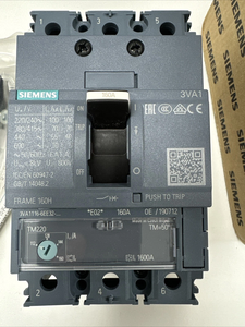 MCCB 3VA <b>Low</b> <b>Voltage</b> <b>Products</b> 415V 3-pole Molded Case Circuit Breaker 3VA1110-5EE32-0AA0 at an Affordable Price - Product Image 4