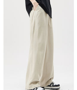 Pantalon de survêtement à jambe droite pour homme Pantalon de survêtement à jambe droite imprimé Pantalon de survêtement légèrement évasé - Product Image 3