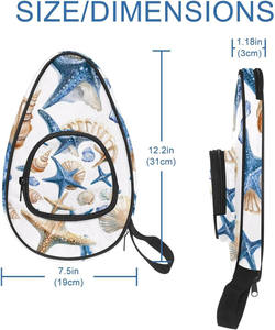 Échantillon gratuit, sac de raquette de tennis de table en PVC personnalisé, marque Jiayuan, capacité de 30 à 40 L, étui portable pour raquette de tennis de table et de ping-pong - Product Image 3