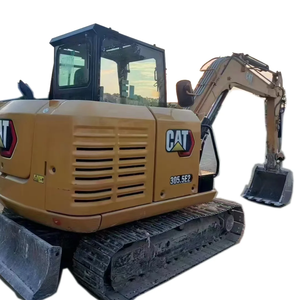 รถขุด6Ton ตีนตะขาบขนาดเล็ก305.5แมวที่เป็นเจ้าของมาก่อนรถขุดดินขนาดเล็กผ่านการรับรอง CE รถขุดขนาดกะทัดรัดพร้อมเครื่องยนต์ของหนอนผีเสื้อของแท้ - Product Image 2