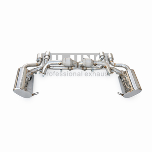 Soupape d'échappement pour <span class=keywords><strong>Porsche</strong></span> 996.2 3.43.6 1997-2004, système d'échappement Cat Back avec soupape, silencieux haute performance, échappement Valvetronic - Product Image 5