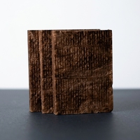 Laine de verre de style industriel, isolation en laine de verre marron, fibre de verre