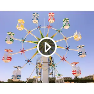 Popular Rotation Rides Sightseeing Attraction Ferris Wheel Amusement Park Rides 20m Mini Ferris Wheel For Sale