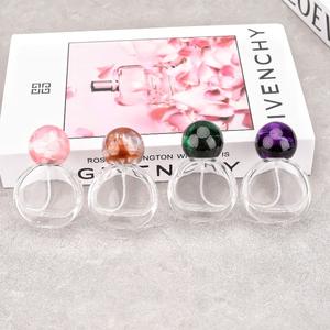 Exquisito frasco de perfume portátil de vidrio de 25 ml, dispensador de lujo recargable para subenvasado, botella de muestra para viaje. - Product Image 3