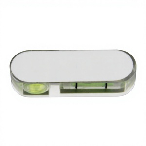 ระดับน้ำพลาสติกรูปตัว T แบบพกพาขนาดเล็ก ระดับน้ำสี่เหลี่ยม ความกว้างเส้น 1.5-2 มม. ความกว้าง 1 1/2 นิ้ว สำหรับงาน DIY - Product Image 4