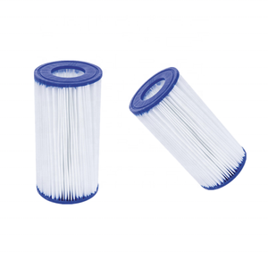 Nieuwe waterfilterpatroon geplooide PP op maat gemaakte zwembadfilter maakt zwembad schoon blauw+wit 1 jaar garantie - Product Image 6