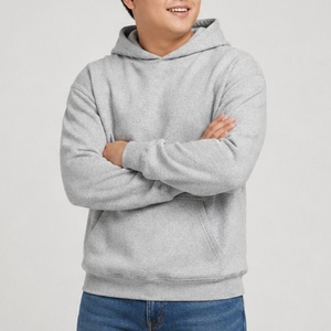 Sweat-shirt à capuche surdimensionné <span class=keywords><strong>de</strong></span> qualité supérieure pour hommes, couleur personnalisée, logo en relief, vêtements d'automne classiques, sweat-shirt pour homme - Product Image 3