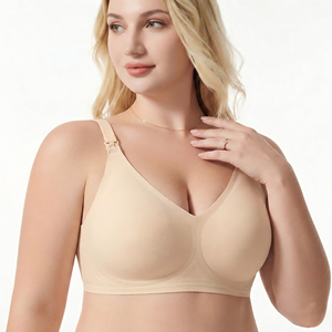 Lencería Femenina, Camisón Sexy, <span class=keywords><strong>Sujetador</strong></span> de <span class=keywords><strong>Lactancia</strong></span> Sin Costuras Anti-Caída, Talla Grande, Ropa Interior de Maternidad, <span class=keywords><strong>Lactancia</strong></span> XXL 2026 - Product Image 5