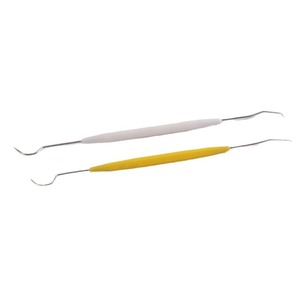 ตะขอเกี่ยวฟันสแตนเลสแบบสองด้านสำหรับกำจัดหินปูน เครื่องมือดูแลช่องปาก - Product Image 3