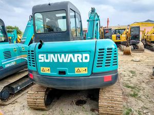 รถขุดมือสองราคาถูกทั่วโลก รถขุดขนาดเล็ก Sunward SWE80E รถขุดตีนตะขาบ Sunward จากจีน Sunward 80e สำหรับขาย - Product Image 3