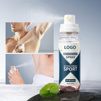 Déodorant anti-transpirant à séchage rapide, contrôle des odeurs sous les aisselles toute la journée, parfum floral longue durée, spray déodorant portable unisexe à la glycérine