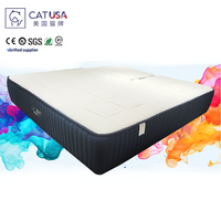 CATUSA AI Matelas à mémoire de refroidissement intelligent Cadre de lit pliable avec conception de réduction du bruit pour chambres d'hôtes d'hôtel