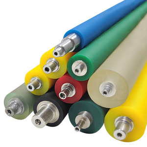 Con lăn PU tùy chỉnh độ bền cao, phủ cao su EPDM, có dịch vụ cắt con lăn dẫn động băng tải - Product Image 5