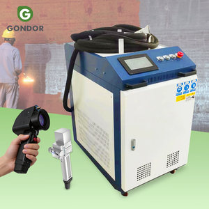 เครื่องตัดเลเซอร์แบบมือถือ กำลังไฟ 3000w 300w 500w แบบพัลส์ สำหรับงานก่อสร้าง กำจัดสนิม และทำความสะอาดพลาสติก - Product Image 1