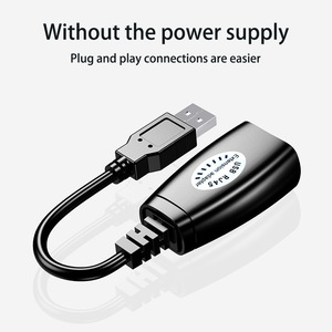 Sipu <span class=keywords><strong>USB</strong></span> over Ethernet <span class=keywords><strong>Extender</strong></span> để RJ45 Adapter 50m/164ft cho CAT 6/6E/5/5E cho Máy Tính Xách Tay PC điện thoại di động bàn phím U máy in đĩa - Product Image 2