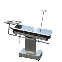 Table d'opération vétérinaire électrique WE MEDICAL, réglable, en acier inoxydable 304, réutilisable, durable et écologique pour chiens