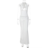 Nouvelle robe fourreau moulante à ruban style sexy et tendance pour femme, collection transfrontalière 2026