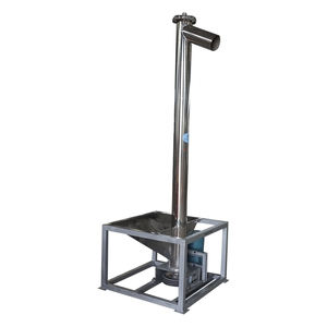 Nouveau convoyeur à vis vertical en acier inoxydable pour matériaux en poudre et granulaires avec transport vertical incliné, durable et résistant à la chaleur - Product Image 4